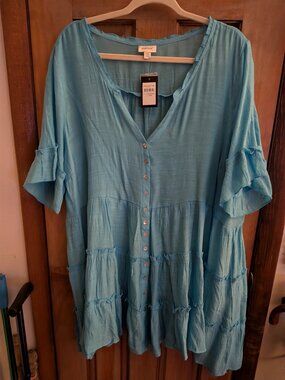 Avenue Plus Size Blouses 18/20, NWT Beautiful colors
